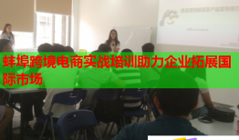 蚌埠跨境電商實戰培訓助力企業拓展國際市場